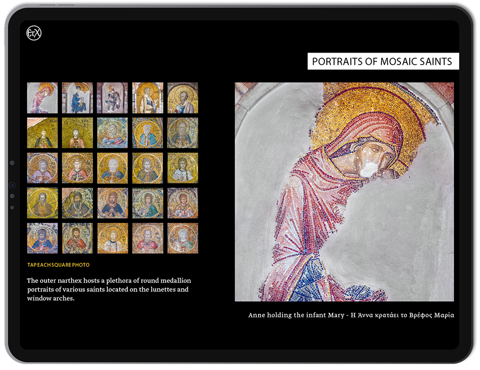 Chora Church (Kariye Camii) Saints, Interactive Map, chora museum hours, chora church facts, byzantine museum istanbul
