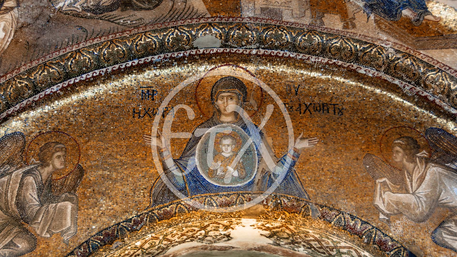 Chora Church (Kariye Camii) Istanbul, Virgin Mary - The Dwelling Place of the Uncontainable