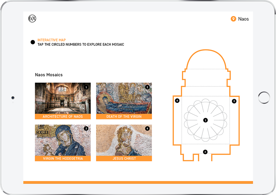 Chora Museum (Chora Church) Interactive Book, Naos Mosaics Chora Museum (Chora Church) Interactive Book